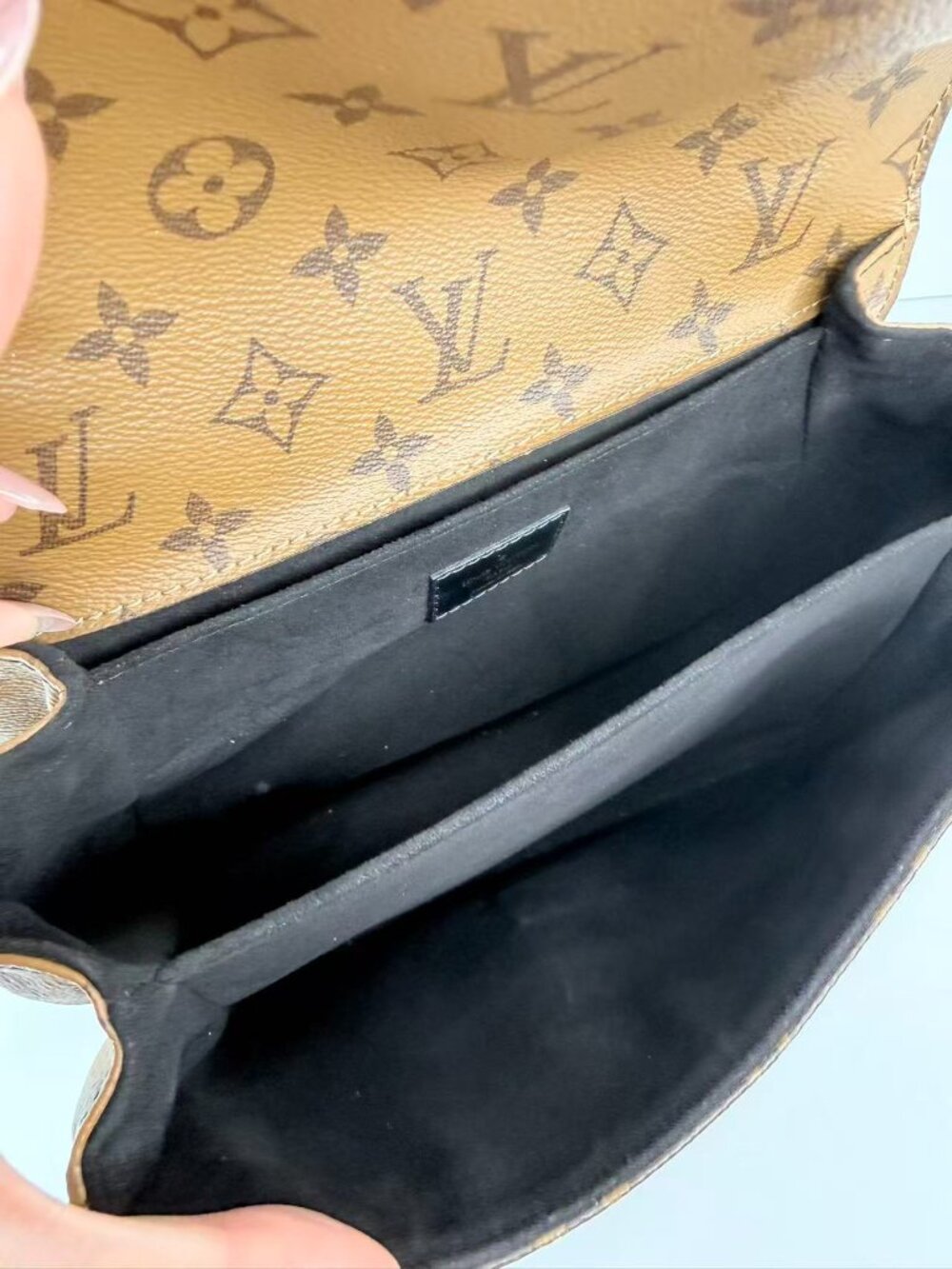 Louis Vuitton Pochette Métis MM Monogram Reverse Canvas Crossbody Shoulder Bag - Picture 13 of 13